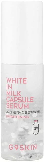 지나인스킨 화이트 인 밀크 캡슐 세럼 50 ml, GNI65265, 1개, 50ml - 쿠팡