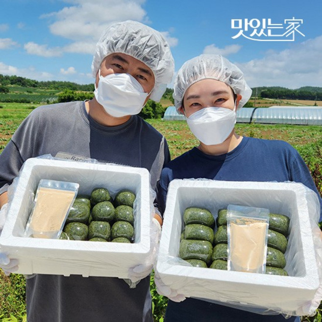 직접 농사지은 해남 찹쌀 해풍 쑥떡 거북이떡 2종, 쑥떡 1kg + 콩고물 100g, 1kg, 1개