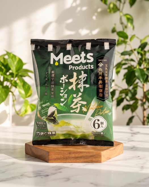 미츠 말차포션 액상 말차라떼 일본 녹차 원액 18g 6개입 1봉, 1개