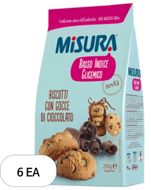 미주라 초코칩쿠키, 200g, 6개