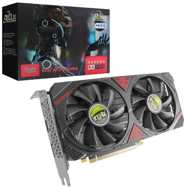 액슬 액슬 라데온 RX 580 2048SP D5 8GB R2 에즈윈