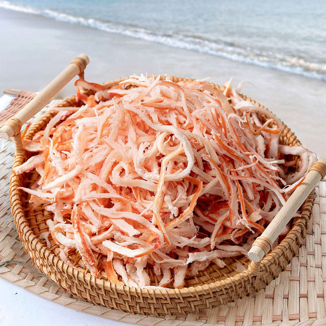 국내가공 홍진미채 오징어채 상급 1kg 500g 300g / 진미채 볶음 반찬 튀김 안주, 1개