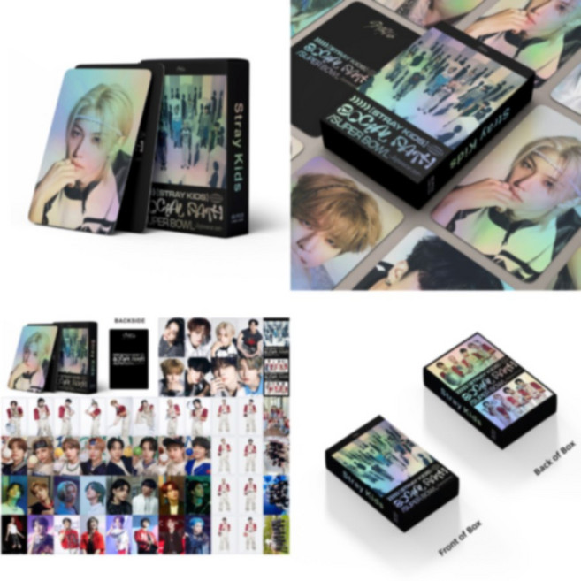 스트레이키즈 포카 포토카드 1박스(55장) 16종, 08.[홀로그램]SOCIAL PATH