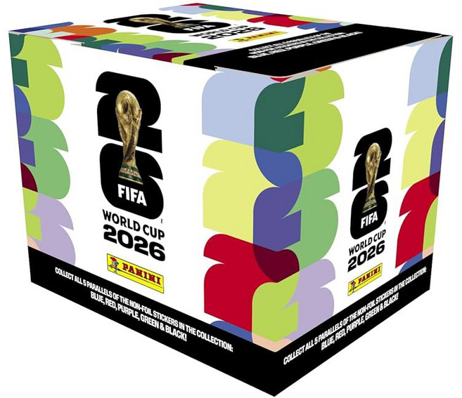2026 파니니 팩 컬렉션 u2013 | 스티커 월드컵 FIFA 박스 오렌지 아마존 50, Modern