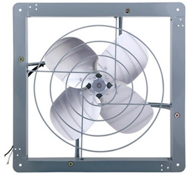 공장 창고 산업용 대형 강력 벽부형 환기구 욕실환풍기교체 순환팬 사무실 배기팬, 1개