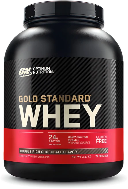 옵티멈뉴트리션 골드 스탠다드 웨이 초코맛 프로틴 파우더, 2.27kg, 1개 - 쿠팡