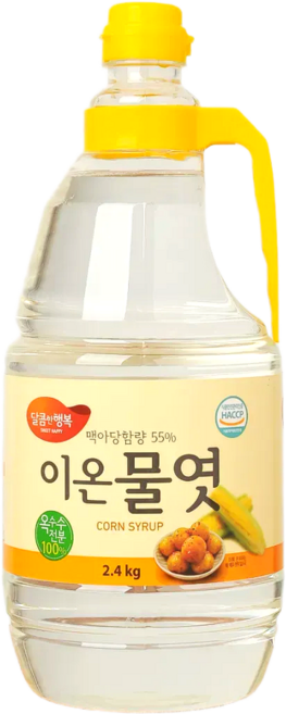 달콤한행복 물엿 HACCP 국내제조, 2.4kg, 1개