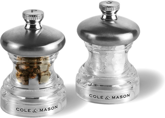 콜앤메이슨 솔트 앤 페퍼 그라인더 밀 소금 후추 분쇄기 H302418, 1개