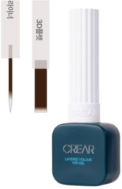 뷰젤 뉴 크레아 레이어드 볼륨 탑젤+파츠 30알, 1개, 10g, 1개 3D솔대