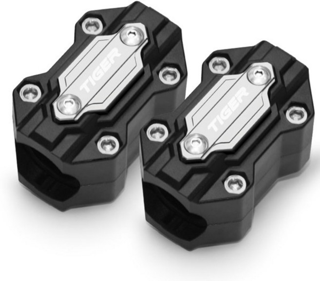 Triumph Tiger 800 900 GT PRO Rally Explorer 1200 1200 XCA 1050i 955i 800 XC 엔진 보호 범퍼 보호 액세서리, [06] two titanium