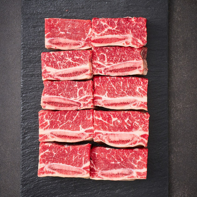 3위 - 지방제거 깔끔하게 손질한 찜갈비 소갈비 찜용, 2kg, 1개