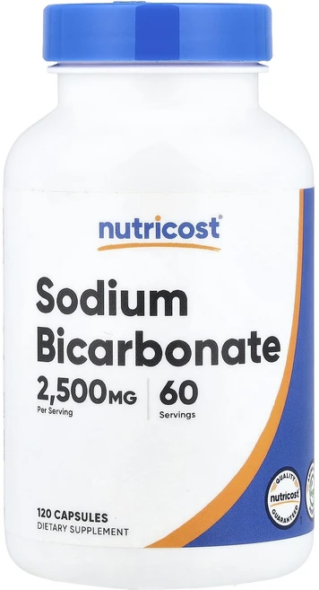 행복하세요 Nutricost 소듐바이카보네이트 캡슐 120정 건강하시구요, 1개 - 쿠팡