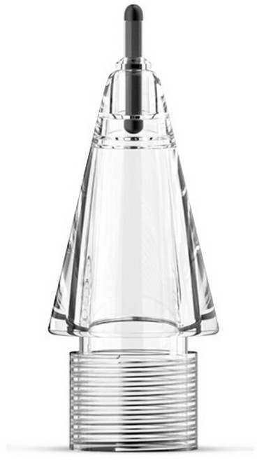 서플라이코 애플펜슬 전용 S펜촉 무소음 펜촉, 1개, 2B(클리어)