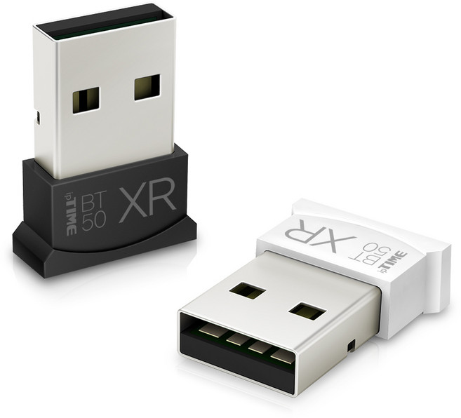 블루투스 동글/ 5.0 /확장 동작방식: 5.0 LE/RTL8761B/3Mbps/메인 단자: USB Type A /최대 수신거리: 50m IPTIME BT50XR, 화이트, 1개