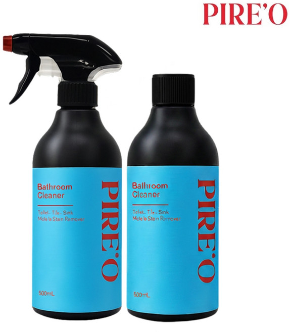 피레오 욕실청소용 세정제 화장실 물때 찌든때 제거 줄눈 세정제, 500ml, 2개
