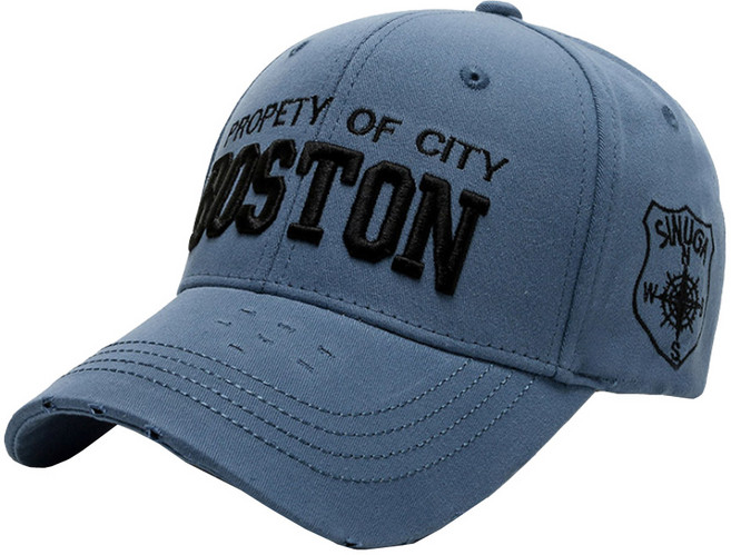 보스턴 캡모자 정밀자수 야구모자