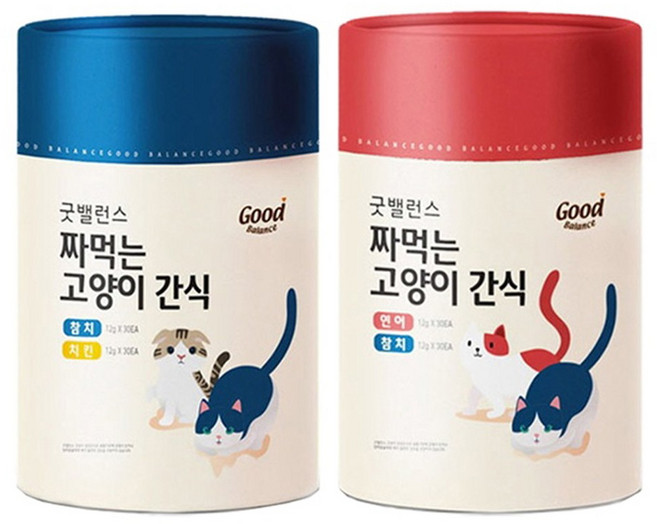 굿밸런스 짜먹는 고양이 간식 플러스, 1세트
