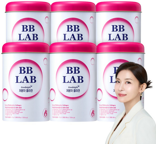 BB LAB 저분자 콜라겐 30포 6개, 30회분