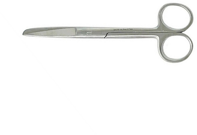 의료용 외과가위 14cm/외과가위/발사가위/드레싱가위/실습용/병원용, 1개