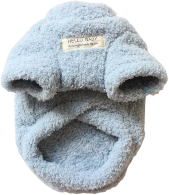 [푸들나무] 헬로베이비 티셔츠, 1개, 블루