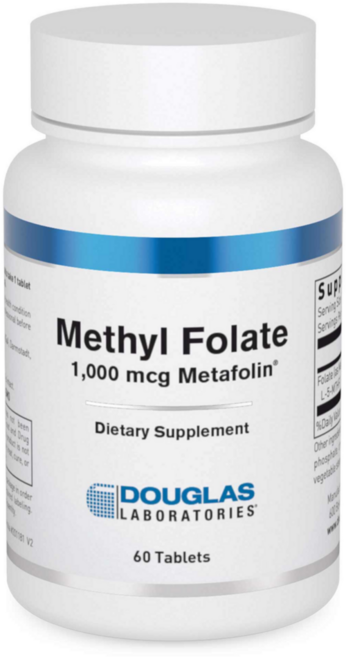 더글라스 랩스 메틸 폴레이트 (활성형 엽산), 1개, 60정