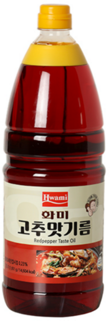 화미 고추맛기름, 1.8L, 1개