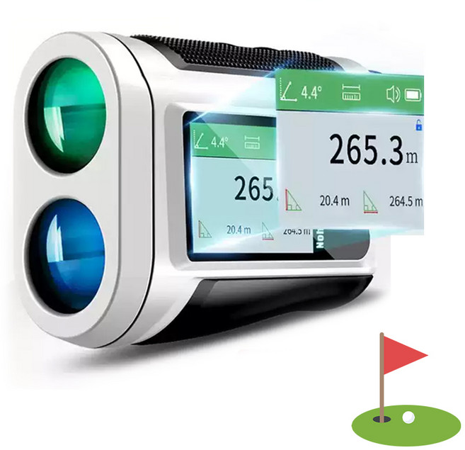 컨퀘스트 골프 거리 측정기, 화이트, 5세대 고급형