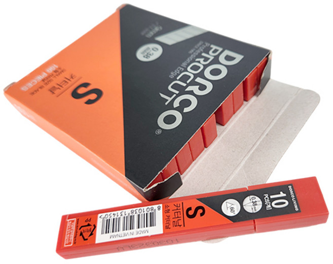 매직크린 도루코 프로컷 소형 S커터날 100p, 1개, 상세페이지 참조