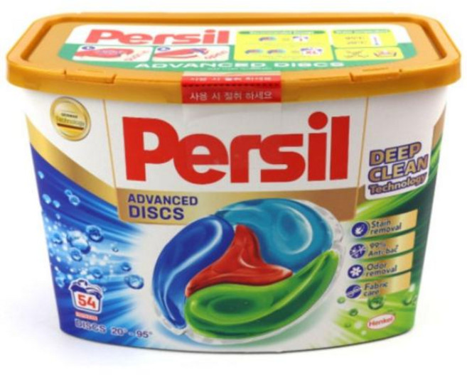 퍼실 어드밴스드 디스크 드럼겸용 캡슐세제 1.35kg, 54개입, 1개