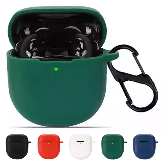 보스 QC 울트라 이어버드 1세대 호환 실리콘 소프트 케이스 커버, 1개, 화이트, 보스QC울트라이어버드 1세대전용