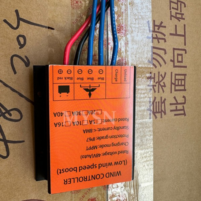 30KW 40A 12V 자동 MPPT 풍력 충전 컨트롤러 터빈 시스템 방수 IP67 공장 가격 가정용, 02 30A, 02 10KW, 01 12V 24V Auto