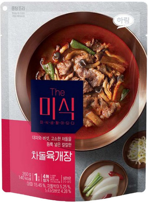 더미식 차돌 육개장, 350g, 1개