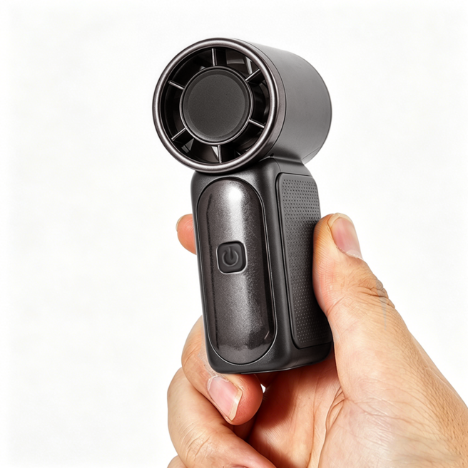 BAOTAI 100단 미니 핸디 포켓 선풍기 휴대용 선풍기, 블랙, X688