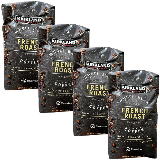 커클랜드 프렌치로스트 원두커피, 1.13kg, 4개