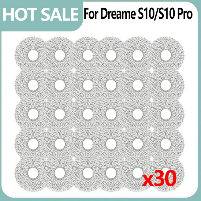 Dreame x30 x40 L10s Ultra L10 Ultra L10s Pro Ultra Heat X30 Ultra X30 Pro S10 Pro Ultra용 걸레 Xiaomi x, 1)30pcs.2