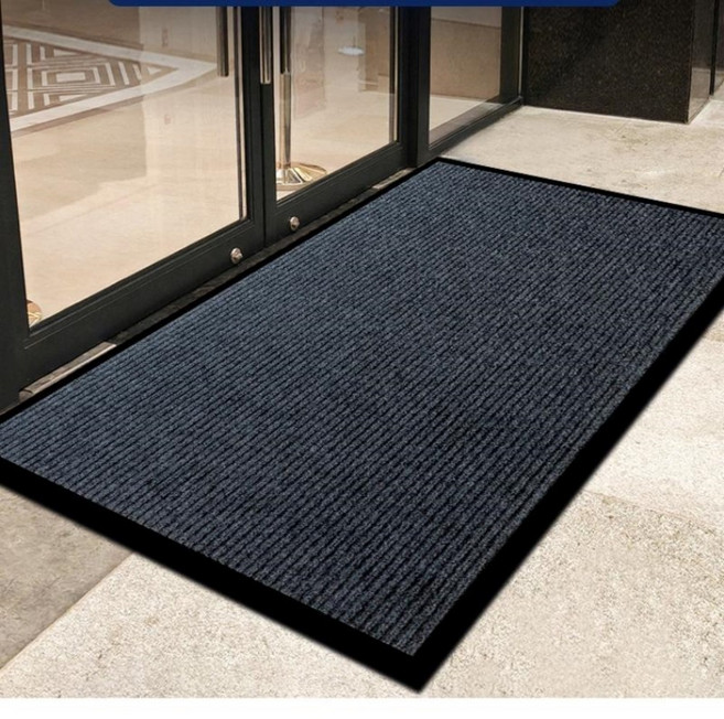 K-STORE 출입구 패드형 현관매트 거실매트 발매트 롤매트 바닥매트 미끄럼방지 논슬립 욕실 화장실 베란다 고무 대형 매트 발판 깔판 깔개, 1개, 블랙