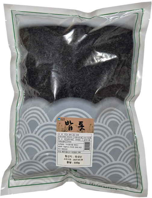 삼화해조류 완도산 밥지을때 넣는 밥톳, 1개, 500g
