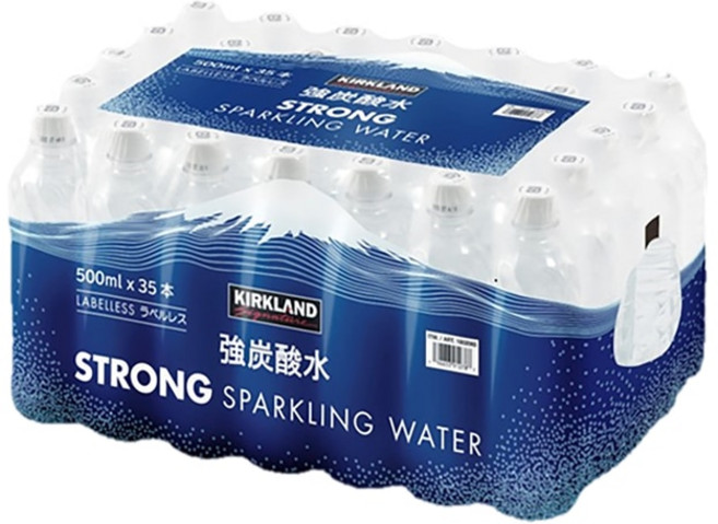 커클랜드 시그니춰 탄산수 500ml 35입 코스트코 플레인 탄산음료 제로칼로리, 1세트