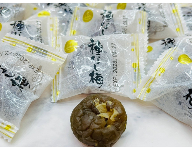 無籽脆梅 日式Q梅餅 梅肉 蜜餞 【糖果風暴】, 1個, 無籽脆梅(150g)