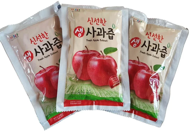 예산사과 대표 오복사과농장의 달콤한 햇 부사사과 100 사과즙 120ml 50개입, 1개, 오복사과농장