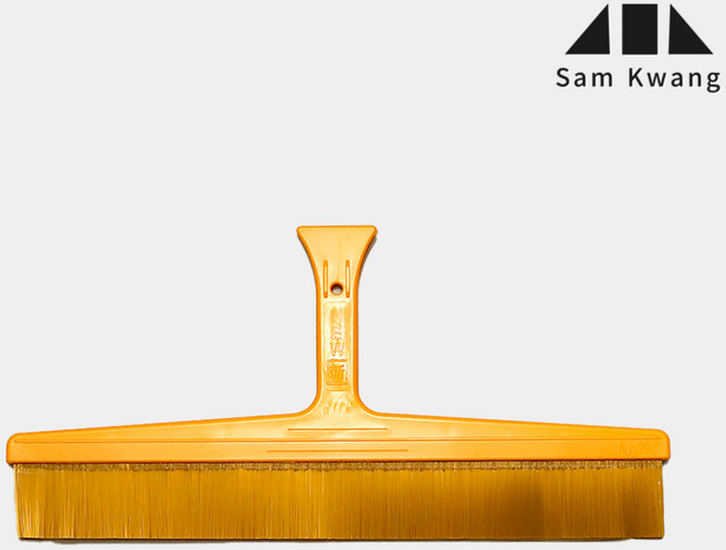 삼광 도배 정배솔 16인치 40cm 골드 금사 국산 벽지 보수 도배용 붓 합지 실크 도배지 붙이는 도배솔 셀프도배용품, 골드 원사, 1개