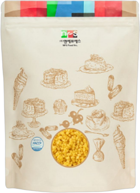 nfs 망고쿠키크런치 베이커리 요거트 토핑 크럼블 분태, 1개, 1kg