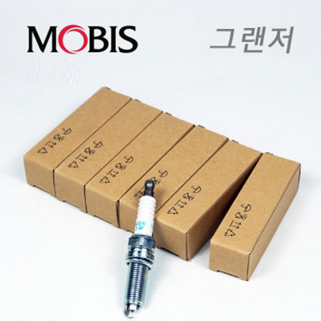 그랜저IG 3.0 LPI/LPG 가솔린 점화플러그 1대분 18846-08070 모비스 순정품, LPG 차량 그랜저IG