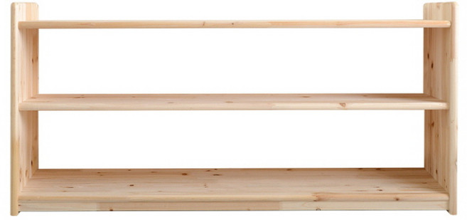 NHV461430웰우드 딩고A 삼나무 속 깊은 낮은 2단 책장