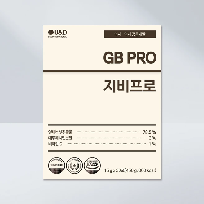 지비프로 GB PRO 잎새버섯고농축 추출물 액상스틱형 1박스(1개월분/30포) 3개월분구매시 1개월분 추가증정, 1박스 - 쿠팡