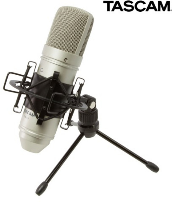 TASCAM 아프리카방송 녹음마이크 TM-80, 실버