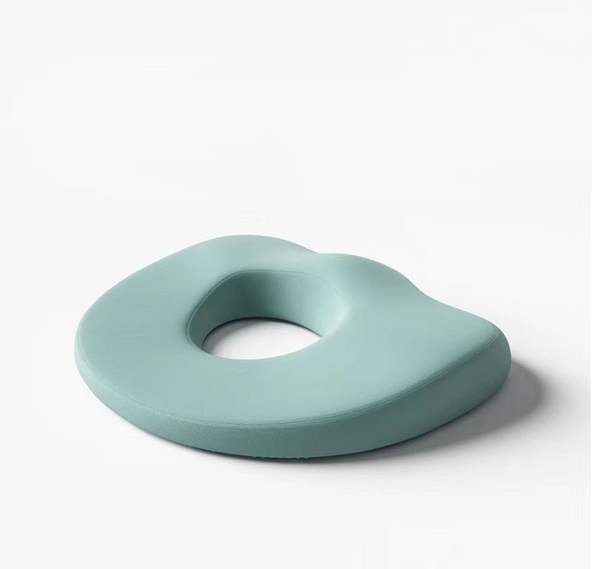 FACAT 도넛방석 치질방석 사무실 방석 교실 방석 메모리폼 치질 방석 휠체어 방석 CT-008-1, 1개, 녹색