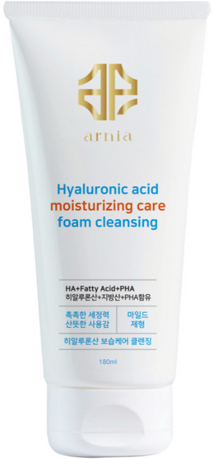 아르니아 프리미엄 히알루로닉 폼클렌징, 1개, 180ml