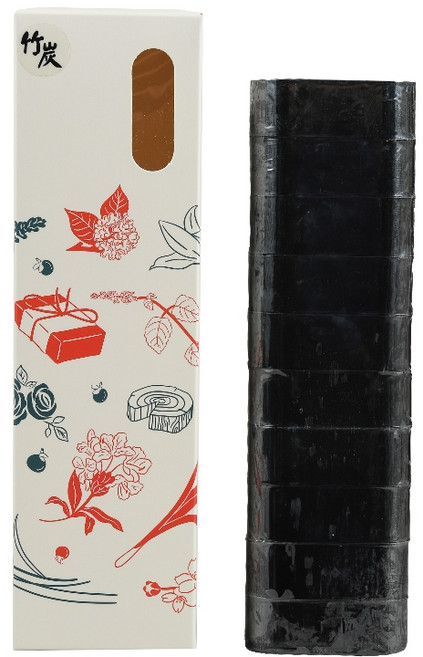 巴塔BARTA 竹炭手工皂，深層清潔毛孔，適合各種膚質洗顏沐浴使用, 1個