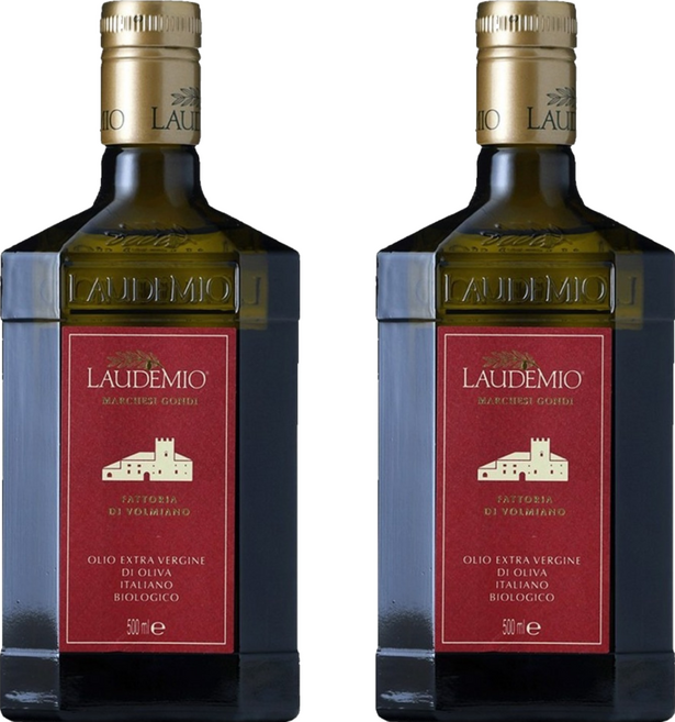 라우데미오 이탈리안 엑스트라 버진 올리브 오일, 500ml, 2개
